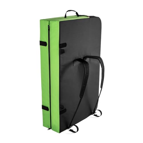 Ocun Moonwalk FTS Crash Pad, Compact Bouldering Safety Fall Pad for Rock Climbing