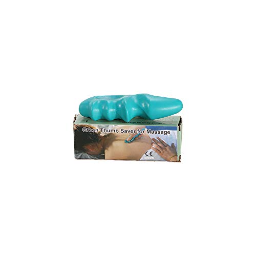 Master Massage Nylon Thumb Saver Professional Abs Trigger Point Deep Tissue Tool, Green