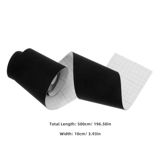 Outanaya 3pcs Athletic Tape for Injuries with Lifting Effect and Comfortable Fit, Black Spandex Tape for Sports, Rock Climbing, and Occasions Support