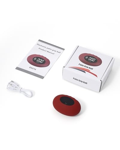 Hand Grip Strength Tester Trainer, Digital Hand Gripper Strengthener Up to 395 Lbs (180kg), Hand Gripper Strength with Counting, Stress Balls for Sport
