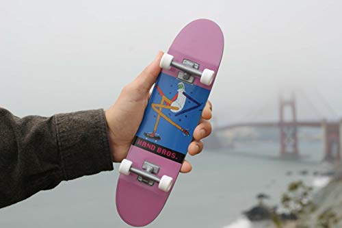 HANDBROS Handboard Skateboard 27cm 10.5 inch Tech Large Finger Toy Board W/Grip