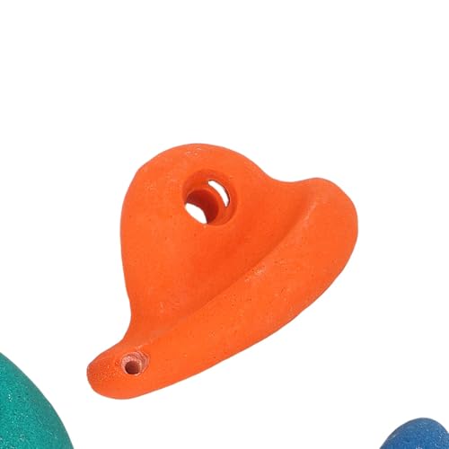 Kids Climbing Holds 5 Pack Colorful Resin Rocks for Indoor Outdoor Playground with Mounting Hardware