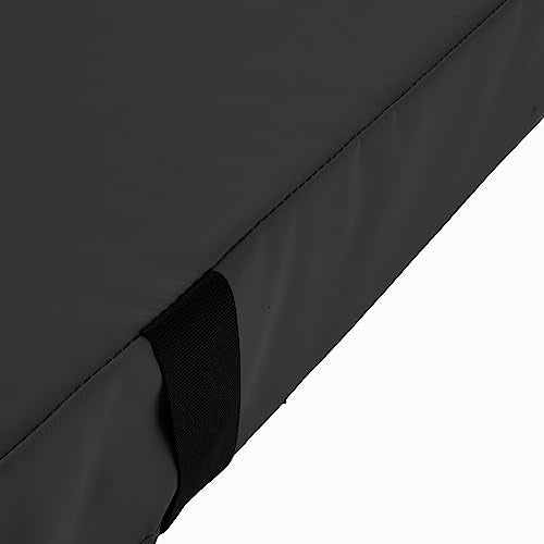 We Sell Mats Bifolding Gymnastics Crash Landing Mat Pad, Safety for Tumbling, Back Handspring Training and Cheerleading - color: Black, size: 4 ft x 8 ft x 4 Inch