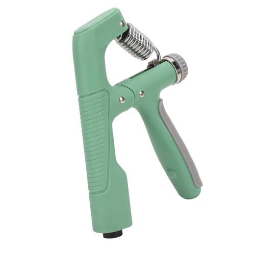 RiToEasysports Hand Grip Strengthener, Adjustable 10 to 100kg Resistance with Digital Counter for Muscle Recovery, Hand Strength Training, Rock Climbing, Tennis - color: Green