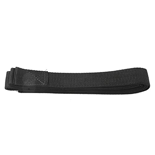 Weight Bearing Shoulder Strap, Nylon Resistances Strength Training Shoulder Bands Pulling Sled Harness Vest Bands with Pulling Strap for Football Workout - color: Black