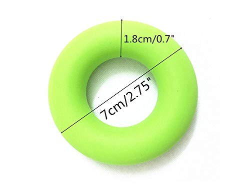 3PCS Finger Stretcher Resistance Bands Strength Trainer for Forearm Exercise Guitar Finger Strengtheners Rock Climbing 6.6 8.8 11 Pounds - color: style 6