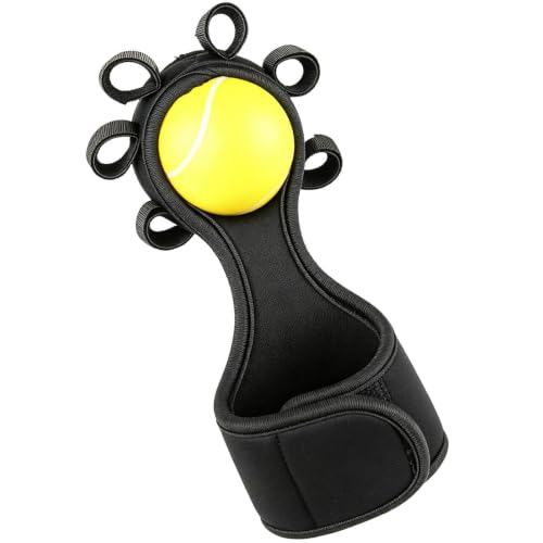 Hand Exercise Balls Grip Muscle Trainer Ball | Finger Exercise Tool for Workout Outdoor Weightlifting Rock Climbing Home Fitness Gym Office - color: Yellow