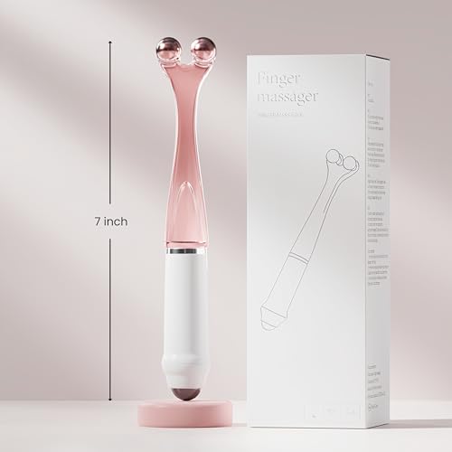 Finger Massager Roller, Hand Massage Tool, Improves Circulation, Relieves Arthritis, Hand Pain and Stress, Ideal for Fingers, Hands and Palms