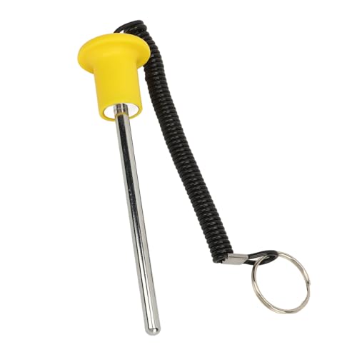 8mm Diameter Gym Weight Stack Pin, Automatic Drop Set Pins, Magnetic Weight Pin with Lanyard, Exercise Equipment Accessory