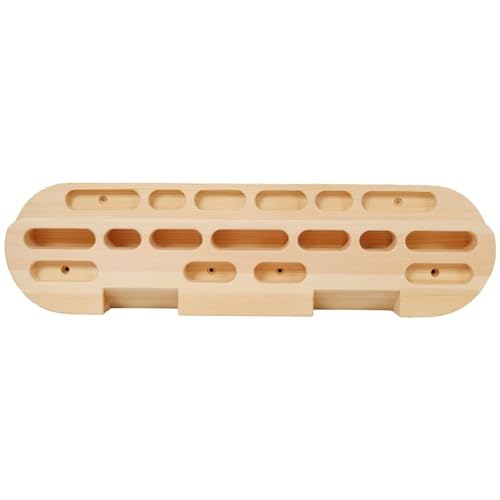 Climbing Hangboard Rock Climbing Training,Rock Climbing Fingerboard, Wooden Climbing Board Trainer for Strengthen Fingers and Grip - style: Style01