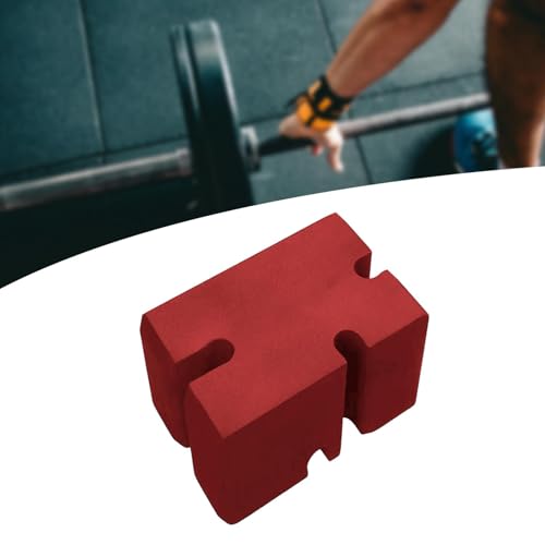 EVA Bench Press Block Bench Foam Block Workout Block Adjustable Exercise Block Non Slip Support Gym Board Foam Training Board, Red