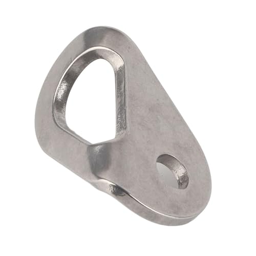 HERCHR Bolt Hanger, 2Pcs 304 Stainless Steel Bolt Hanger Outdoor Caving Protection Hardware Accessory for Outdoor Mountain Climbing - size: M10