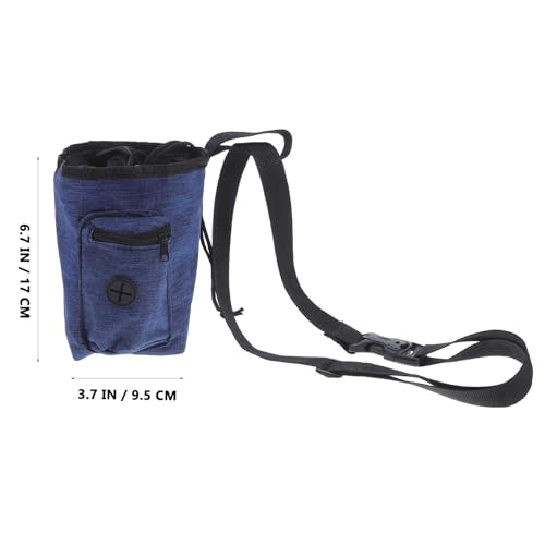 GANAZONO Bouldering Chalk Bag with Waist Belt Anti-Slip Climbing Chalk Pouch for Outdoor Rock Climbing and Indoor Bouldering for Dry Hands and Gymnastics