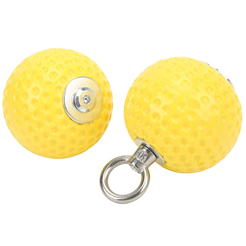 Climbing Pull Up Ball Grips, Anti Slip Pull Up Balls for Forearm Strength Training, Ergonomic PU Hand Grip Balls with Steel Core for Rock Climbing Gym Fitness