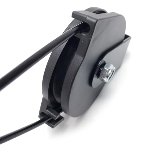 Strength Trainer Rope Slide Cable Fixed Plate Easy Installation High Strength Cable Guide Wheel for Fitness Machine Training Pulley Structure