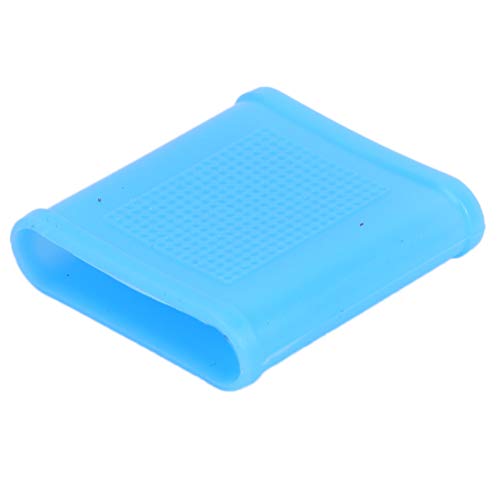 Finger Sleeves, 8pcs Finger Protector Silicone Finger Tube Golf Gloves Golf Finger Protector Tape Anti Slip Elasticity Golfer Swing Grip Golf Finger Band Cover Sets (Blue) - color: Blue