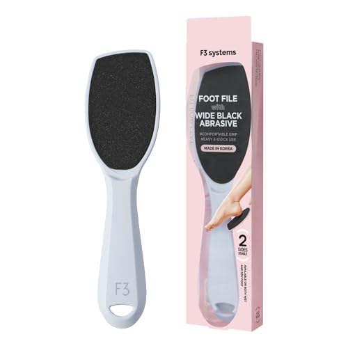 Wide Emery (Sky Blue), Double-Sided Pedicure Tool, Colossal Foot File for Men & Women, Effective for Cracked Heel, Callus Remover, Foot Scrubber, Professional - color: Sky Blue