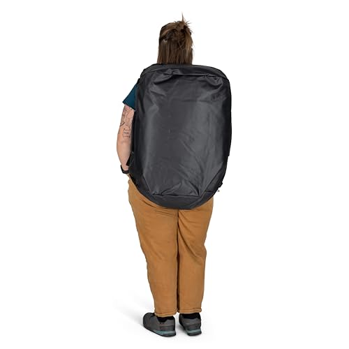Osprey Transporter Lightweight Travel Duffel Bag - Extra Large Water Resistant Durable Gear Bag for Men and Women - color: Pine Leaf/Earl Grey, style: 65l