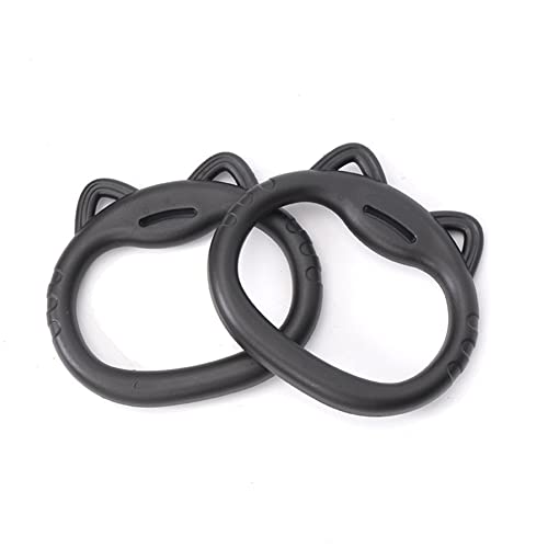JIANWEI Gymnastics Rings Set for Kids, Professional Children Trapeze Bar Pull Up Rings with Straps Kids Playground Home Exercise Gym Rings with Drawstring Bag for Children Exercise