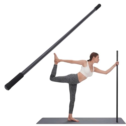 5 ft Yoga Stick, Balance Strengthen Body Detachable Design for Muscle Training, Morning Stretch, Lower Back Release, Joint Ache Relief, Shoulder Yoga Stick, Postural Promotion Tool