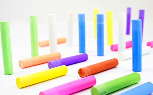 日本理化学 Dustless Chalk 72pcs, Red - color: Red