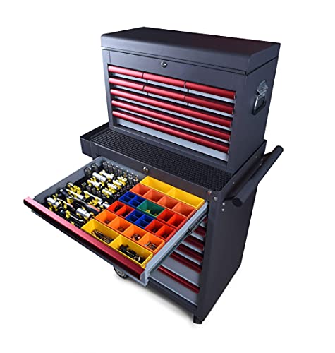 Ascend Tools Accessories for Organizer Genie Pegboards to Scale Up Organized Workspace (Metal Hooks 2.76 inch/70 mm - 10 Pieces) - style: Metal Hooks 2.76 inch/70 mm - 10 pieces per pouch