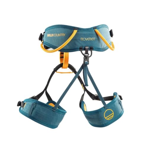 Wild Country Movement Junior Rock Climbing Harness | Adjustable, Durable Kids' Harness for Sport & Indoor Climbing