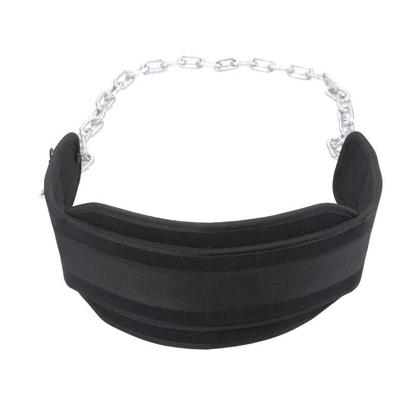 Premium Dip Belt for Weighted Bodyweight Workouts, Neoprene, Adjustable, Heavy-Duty