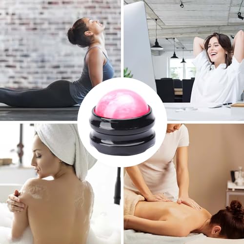 WOVTE Massage Ball, Lacrosse Balls, Self Massage Tool for Sore Muscles, Shoulders, Neck, Back, Foot, Body, Deep Tissue, Trigger Point, Muscle Knots, Yoga and Myofascial Release (Pink) - color: Pink