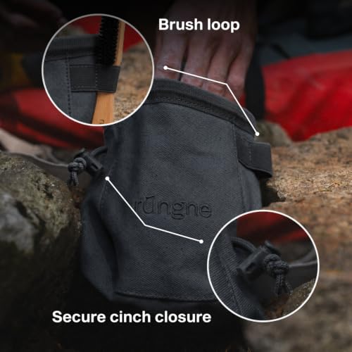 Rungne Craft Chalk Bag - color: Dark Grey