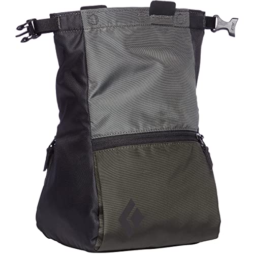 BLACK DIAMOND Mondo Chalk Pot, Wide-Base Bouldering Rock Climbing Bucket - color: REPO Gray