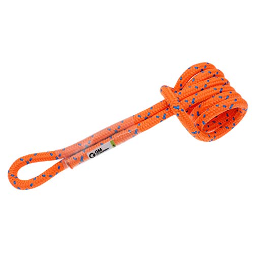 GM CLIMBING 8mm (5/16") Prusik Loop Pre-Sewn 18 inches / 24 inches - color: Orange-24 Inch