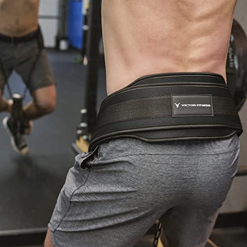 Neoprene Double Layer Universal Dip Belt | Made with 15mm Thick Universal Dip Belt with Heavy-Duty Steel Chain for Men and Women