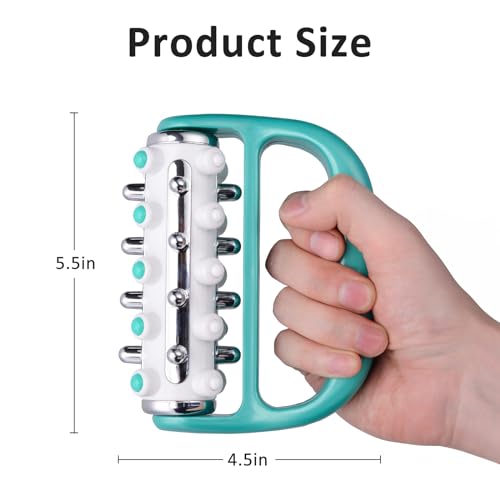 Coolife Fascia Release and Cellulite Remover Muscle Massage Roller, Mini Trigger Point Myofascial Deep Tissue Release Body Massager Tool for Men and Women