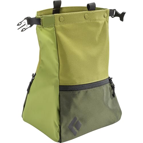 BLACK DIAMOND Mondo Chalk Pot, Wide-Base Bouldering Rock Climbing Bucket - color: REPO Green