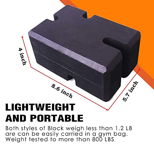LARA STAR Bench Press Block Press Blocks Boards, Adjustable 2-5 Bench Board, Home Gym Workout Fitness Accessories for Increase Your Bench Press - color: Large