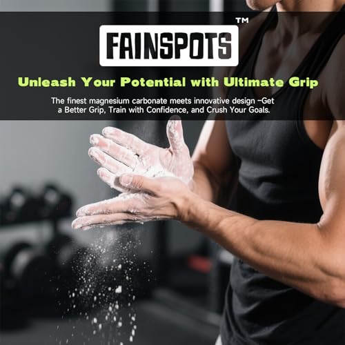 Gym Chalk Magnesium for Weight Lifting Chalk Powder,Magnesium Carbonate Athletic Chalk Block 8 Pcs Gifts for Rock Climbers Excellent Grip, Chalk Block for Gymnastics, Bouldering,Rock Climbing