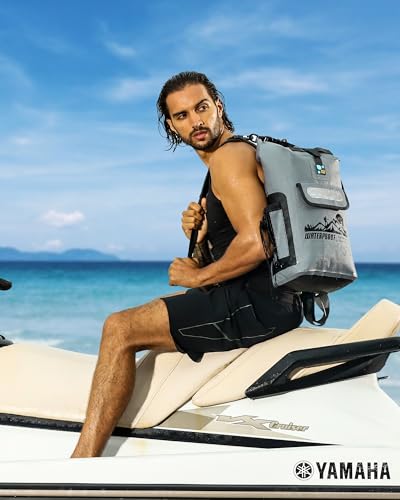 Dry Bag Backpack - color: Grey, size: 40L