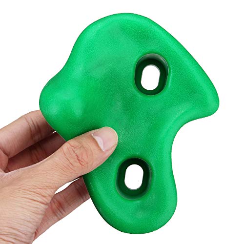 SGerste Climbing Holds Rock Wall Stones Holds Grip Lot Textured for Kid Indoor Home Decorations