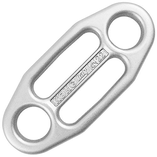 Kong Gigi MULTIUSE Belay Plate, Polish, One Size