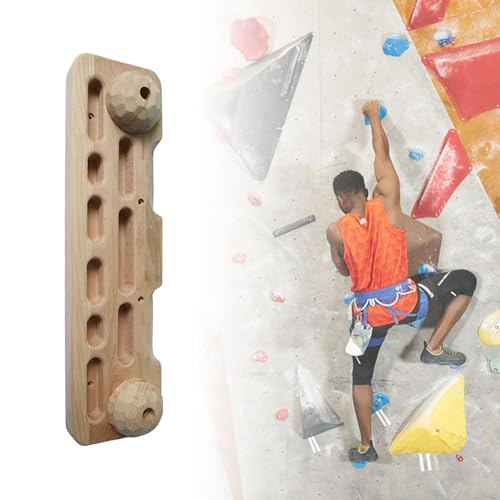 Climbing Hangboard Wall Mounted Climbing Fingerboard for Athletes Climbers