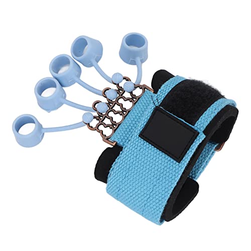 Yinhing Finger Exerciser Hand Grip Strengthener Adjustable Silicone Wrist Strap for Rock Climbing Tennis Guitar Piano Drummer Ergonomic Finger Strength Trainer (40lbs) - size: 40 Pound