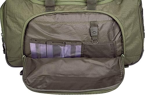 HYKING Gym Bag for Women & Men Tactical Duffle Military Weekender Work Out Lightweight Waterproof Sports Tote Shoe Pocket Green - color: Green