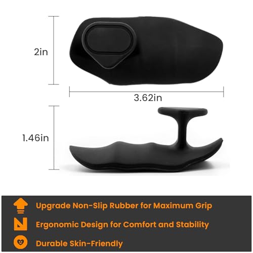 Workout Grips for Weight Lifting & WODs - Rubber Hand Callus Guard for Pull Ups, Gymnastics & Cross Training - Non-Slip Palm Protection Gloves for Men & Women