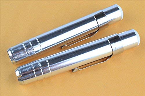 2 x Aluminum Alloy Chalk Holder Teacher's Chalk Clip Clutch (Silver) - color: Silver