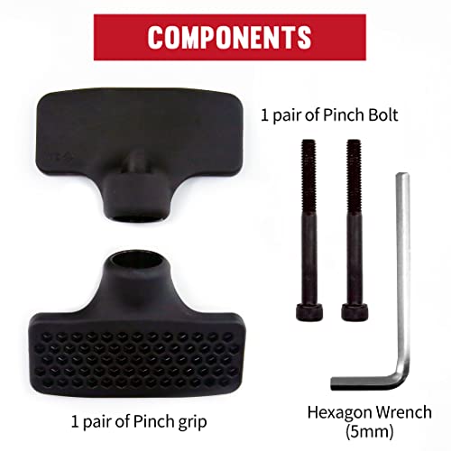 GD Pinch Grip trainer for GD IRON GRIP Strengthener finger thumb exerciser | Rock climbing, bouldering training equipment, Hand Gripper Accessory, Pinch Block train, Wrist Grip Strength attachment