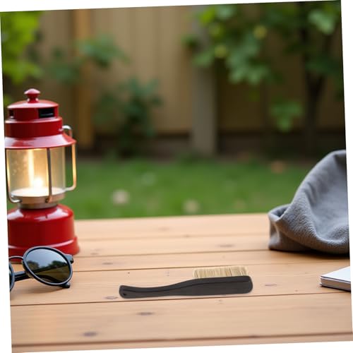 Wakauto Climbing Brush Boar Hair Bristles Wooden Handle Outdoor Climbers Tool Efficiently Removes Chalk and Dirt Natural Surfaces Lightweight Design Lengthy Climbs