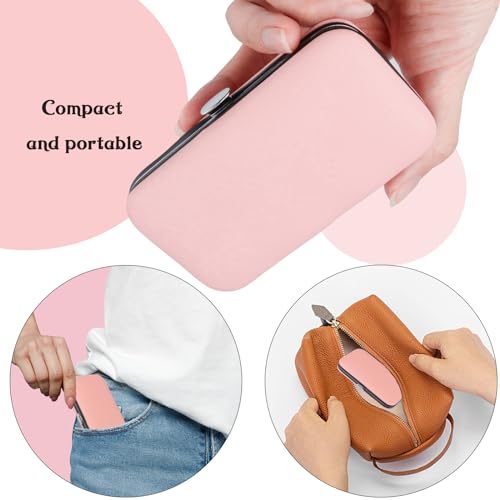 Manicure Set 8 in 1 Nail Clipper Set,RedFlow Nail Clippers,Fingernail & Toenail Clippers,Manicure Tools,Pedicure Tools,Suitable for Travel Manicure Kit,Nail Set Kit with Everything Profe (Pink) - color: Pink