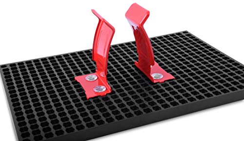 Jumbo Universal Clips 2 Pcs - Accessory for Organizer Genie Pegboards to Securely Organize Larger Size and Power Tools - style: Jumbo Universal Clips - 2-pieces