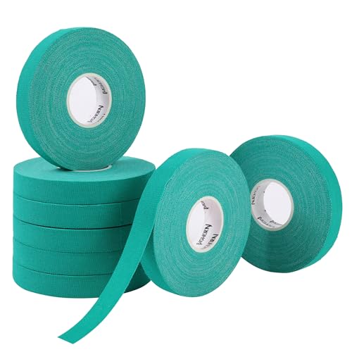 Bighorn Athletics Finger Tape, Female Climber Tin, 0.5"x45ft, 8Rolls, Green | Climbing tape with retro design tape holder for tension support & bouldering. EZ tear, strong adhesive, residue-free. - color: Green